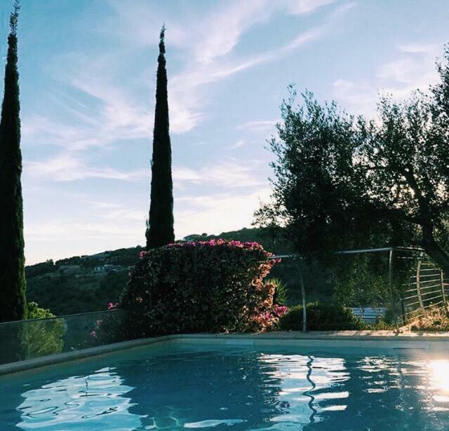 Uliveto Saglietto Agriturismo A Poggi Apartments Imperia Extérieur photo