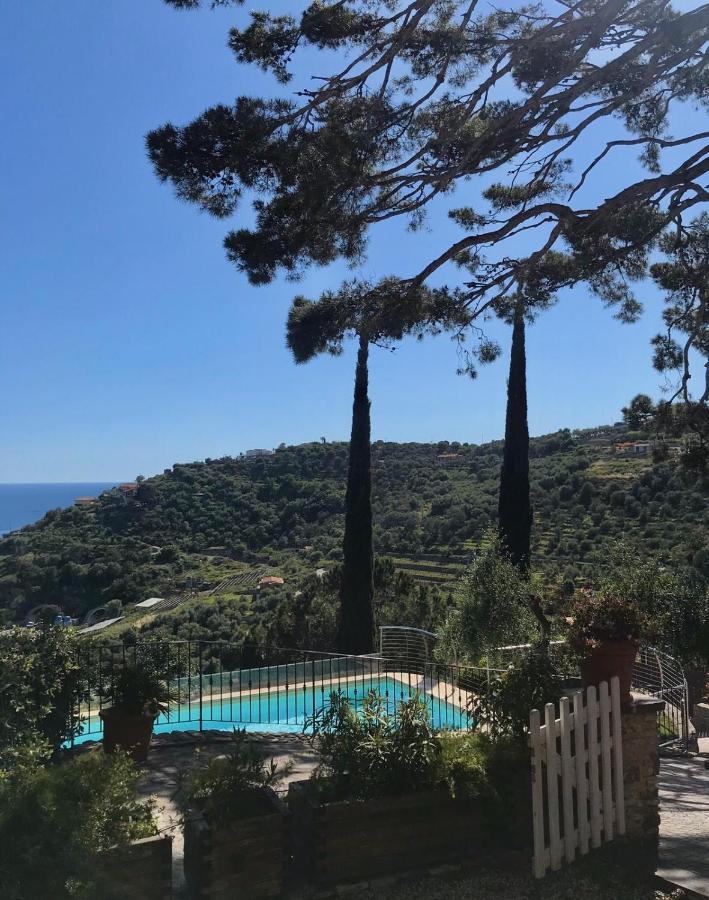 Uliveto Saglietto Agriturismo A Poggi Apartments Imperia Extérieur photo